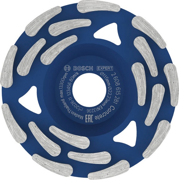 BOSCH EXPERT Concrete cup wheel, long life