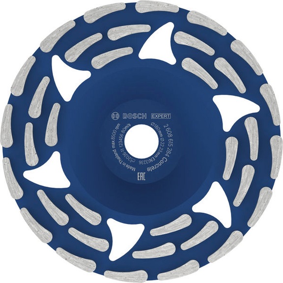BOSCH EXPERT Concrete Topfscheibe long life, 180&times;22,23&times;5&nbsp;mm 2608615284 - EXPERT Concrete Topfscheibe long life