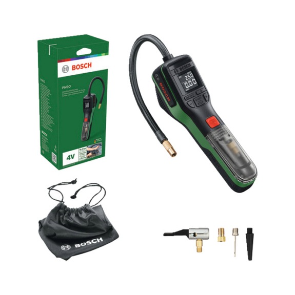 BOSCH Akku-Druckluftpumpe PNEO, Werkzeugtasche 0603947500 - Luftpumpe (Akku)