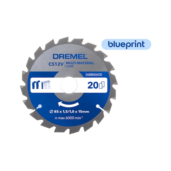 DREMEL Blueprint multi-material saw blade 2608846430 - Saw blade (Other)
