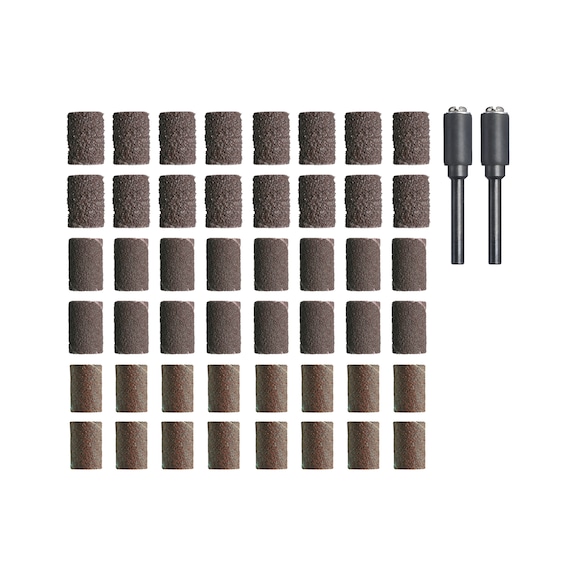 DREMEL Sanding belt set 770B-02, shank diameter 3.2 mm  26150770JA - Sanding Belt Set 770B-02