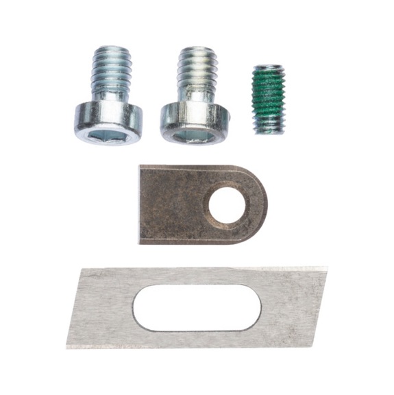BOSCH Scherenmessers&auml;tze f&uuml;r Universalscheren GSC 2.8, Blech, 5 teilig 2607010025 - Elektrowerkzeug (Zubeh&ouml;r)
