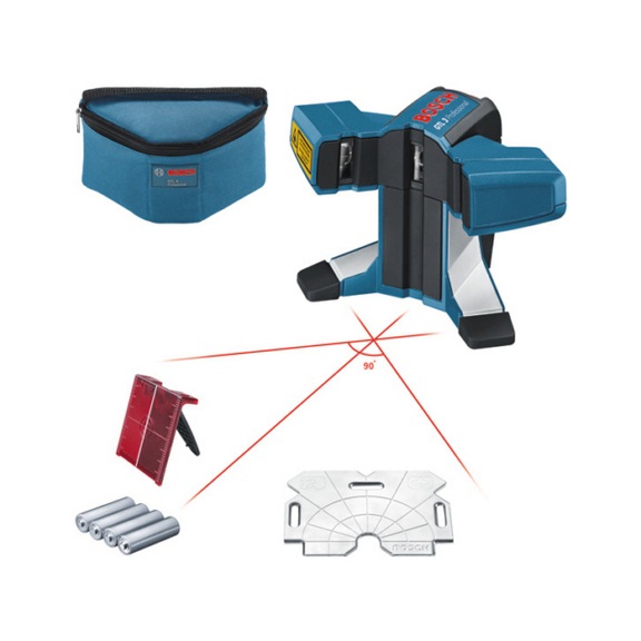BOSCH Fliesenlaser GTL 3 0601015200 - Punkt- und Linienlaser