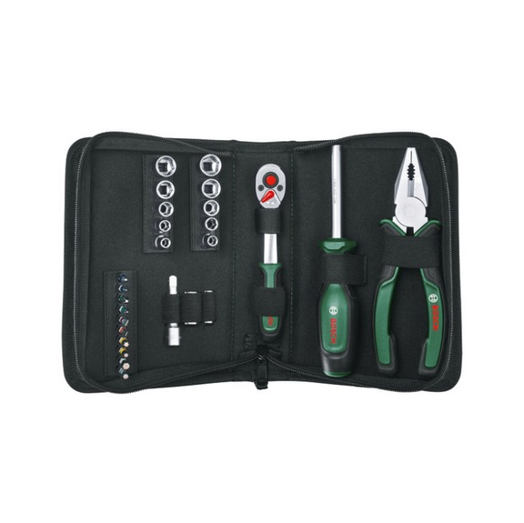 BOSCH Handwerkzeuge Starter Werkzeug Set 26 teilig 1600A02BY2 - Werkzeugsortiment