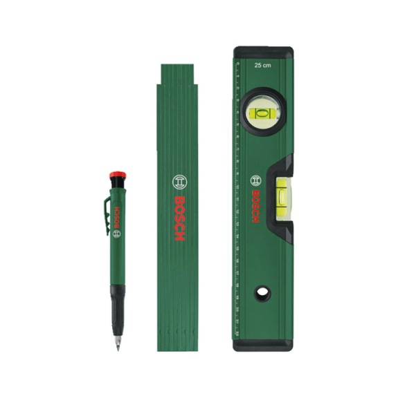 BOSCH Handwerkzeuge Markierungs-Set, 3 teilig 1600A02W7S - Elektrowerkzeug (Zubeh&ouml;r)