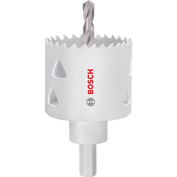 BOSCH Multi-material hole saw with clip-on holder, 51 x 40 mm 2608594519 - Multi-material hole saw with clip-on holder