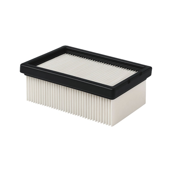BOSCH Flacher gefalteter E10-Filter f&uuml;r Staubsauger 2608001219 - Filter f&uuml;r Staubsauger