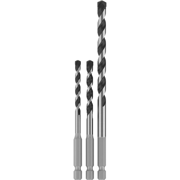BOSCH PRO HEX-5 Bohrer-Set, 5x100, 6x100, 8x150&nbsp;mm, 3 teilig 2608707003 - PRO HEX-5 Bohrer-Set