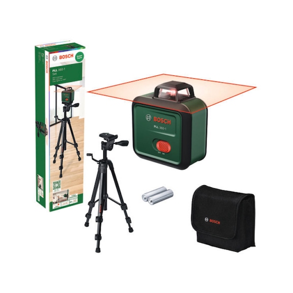 BOSCH Linienlaser PLL 360-1 Set 0603663L01 - Punkt- und Linienlaser