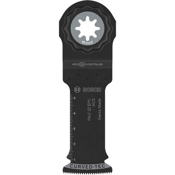 BOSCH PAIZ 32 EPC wood plunge-cut saw blade, Starlock, 32 x 60 mm, TU25 2608669278 - Saw blade for oscillator