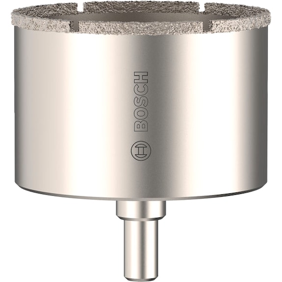 BOSCH Tiles hole saw with clip-on holder, 74 x 40 mm 2608594551 - Tiles hole saw with snap-on shank