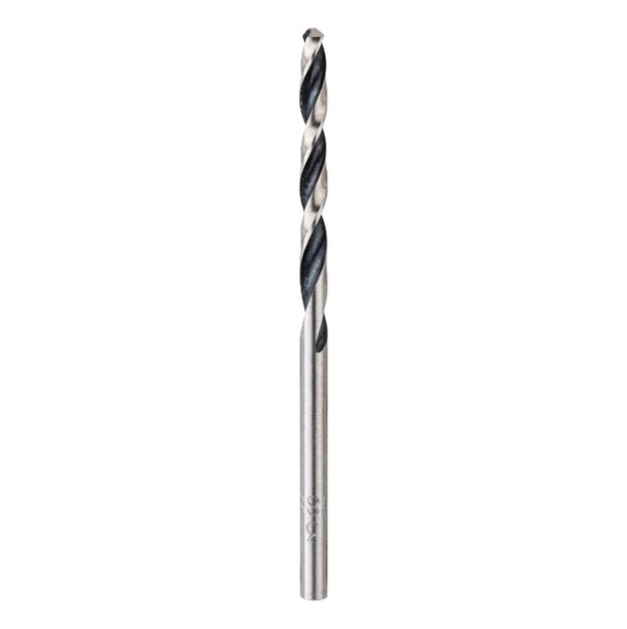 BOSCH Metal HSS Spiralbohrer, 3,5 x 39 x 70 mm, CYL-Schaft, 2-teilig 2608577837 - Metal HSS Spiralbohrer