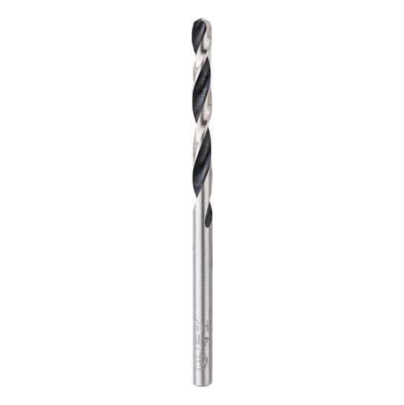 BOSCH Metal HSS twist drill, 4 x 43 x 75 mm, CYL shank, 2-piece 2608577838 - Metal HSS twist drill