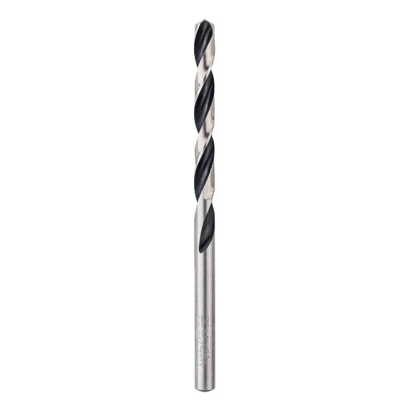 BOSCH Metal HSS twist drill, 5 x 52 x 86 mm, CYL shank 2608577842 - Metal HSS twist drill