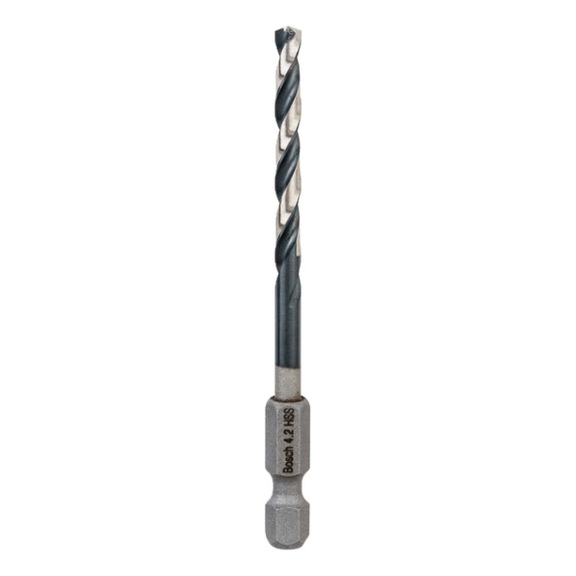 BOSCH PRO Metal HSS-G Impact twist drill bit, 4.2 x 43 x 83 mm 2608577571 - PRO Metal HSS-G Impact Twist Drill