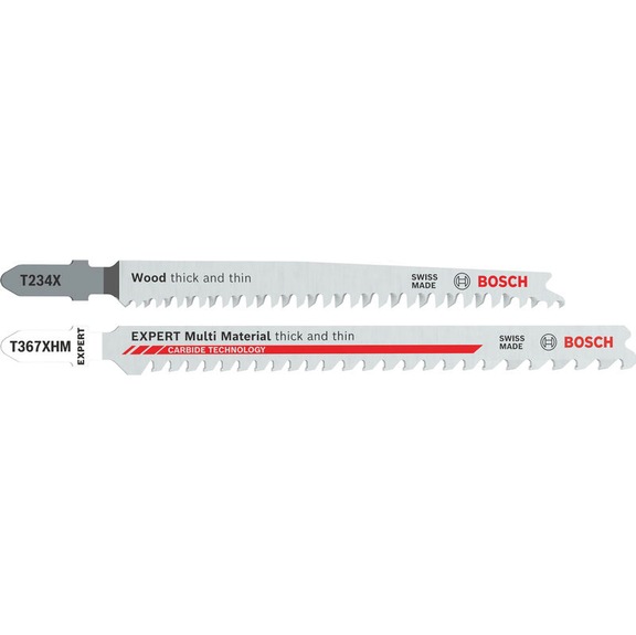 BOSCH Multi-material thick and thin T367XHM jigsaw blade set 2608665464 - Saw blade (parts)