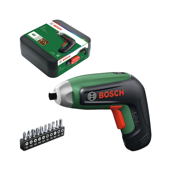 BOSCH Schrauber IXO 8 Basic, 1 x Akku BA 4V 2.0Ah, Aufbewahrungsbox 06039G4000 - Schrauber (Akku)