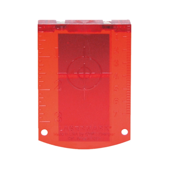 BOSCH Laserzieltafel rot 1608M0005C - Elektrowerkzeug (Zubeh&ouml;r)
