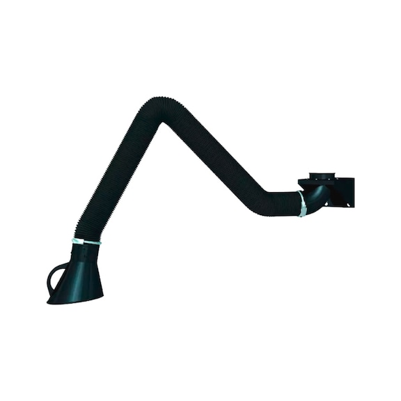 TEKA Bras d'aspiration flexible sans ventilateur long. de bras d'aspiration 2&nbsp;m - Bras d'aspiration flexible