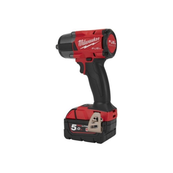 MILWAUKEE Torque Impact Wrench M18 FMTIW2F12 (with Two Batteries and One Charger) - Milwaukee M18 FMTIW2F12 Cordless Torque Impact Wrench (2 Batteries + 1 Charger)