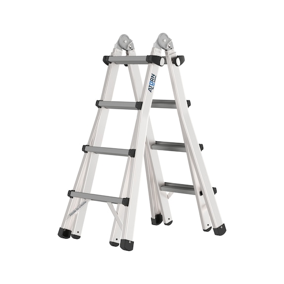 ATORN Aluminium telescopic ladder 4x4 - Aluminium telescopic ladder