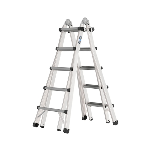 ATORN Aluminium telescopic ladder 4x5 - Aluminium telescopic ladder