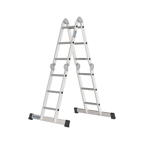 ATORN Vielzweckleiter 4x3 - Alu-Vielzweckleiter