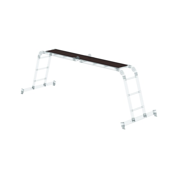 ATORN Wooden platform for multi-purpose ladders 2x3 + 2x4 - Wooden platform 