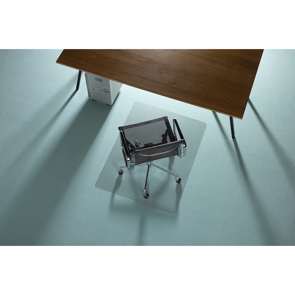 RS OFFICE PRODUCTS Ecogrip Solid studded chair mat, 90 cm x 120 cm - Chair mat Ecogrip Solid