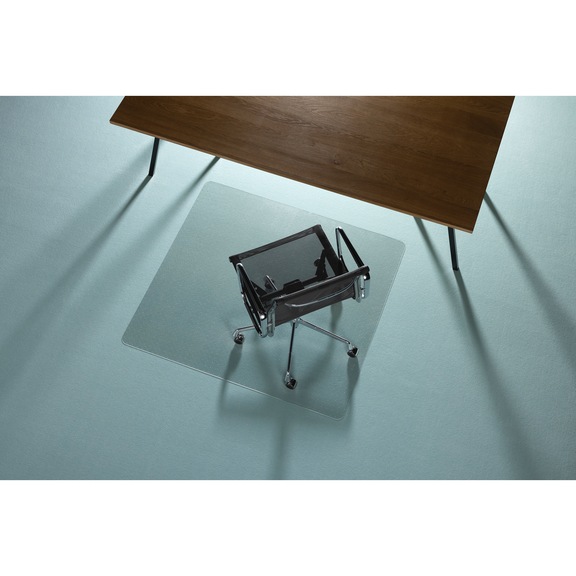 RS OFFICE PRODUCTS Ecogrip Solid studded chair mat, 130 cm x 120 cm - Chair mat Ecogrip Solid