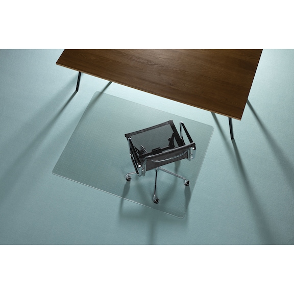 RS OFFICE PRODUCTS Ecogrip Solid studded chair mat, 150 cm x 120 cm - Chair mat Ecogrip Solid