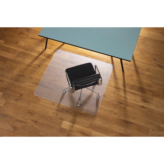 RS OFFICE PRODUCTS Ecogrip Heavy chair mat, underside with VAB anti-slip coating, 130 cm x 120 cm - Chair mat Ecogrip Heavy