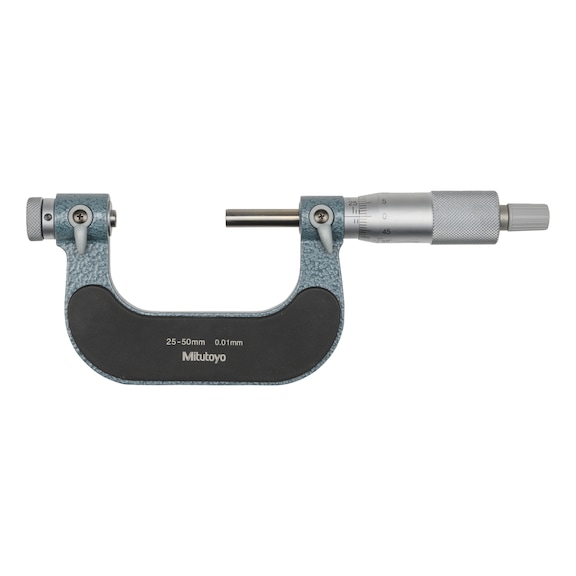MITUTOYO Screw thread micrometer 126-126 25 mm to 50 mm - Screw thread micrometers, Series 126
