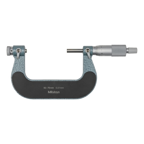 MITUTOYO Screw thread micrometer 126-127 50 mm to 75 mm - Screw thread micrometers, Series 126