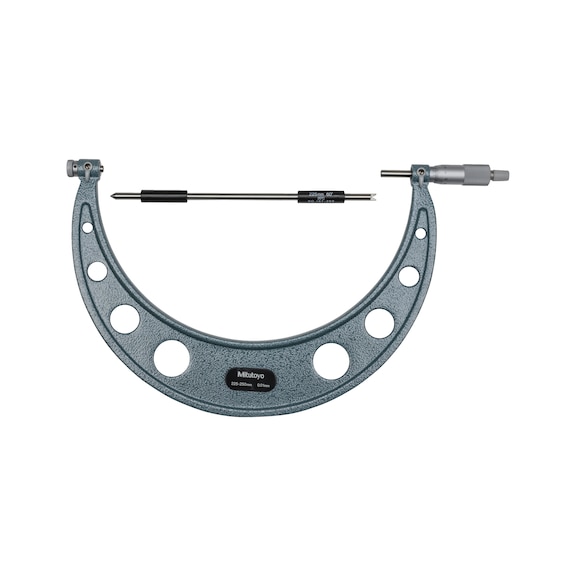 MITUTOYO Screw thread micrometer 126-134 225 mm to 250 mm - Screw thread micrometers, Series 126