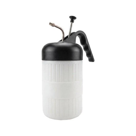 Industrial atomiser with stainless steel fitting