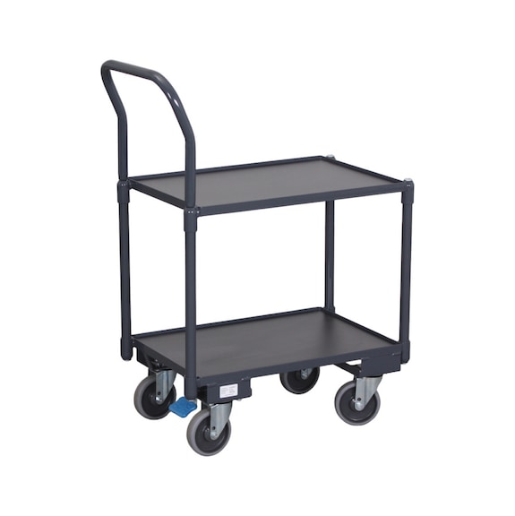 ATORN Table trolley with 2 wooden load areas |PROMOTION