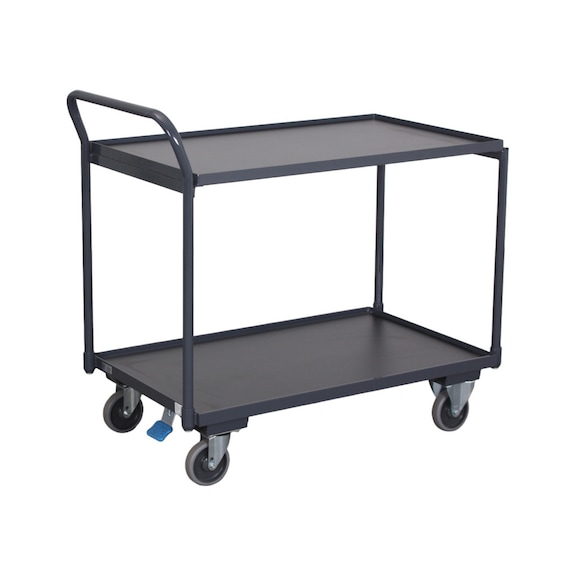 ATORN Table trolley with 2 wooden load areas |PROMOTION