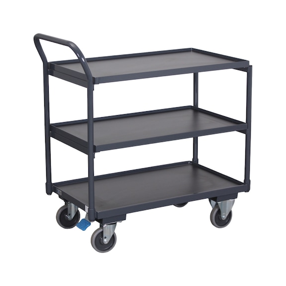 ATORN Table trolley with 3 wooden load areas |PROMOTION