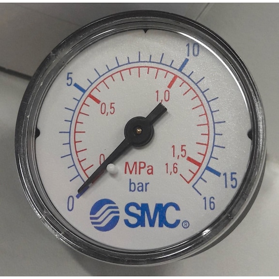 SMC Manometer 0,16 Bar K4-16-50 - Druckluftwerkzeug (Zubeh&ouml;r, Sonstiges)