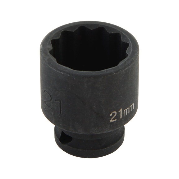 ACTION Kraftnuss 3/8 Zoll x 27 12Kt L&auml;nge 36 mm DO65815027 - Antriebsteil 3/8 Zoll