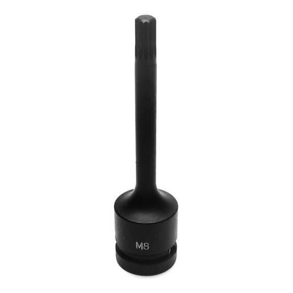ACTION Heavy-duty socket 3/8 inch x M6 internal multi-tooth, length 120 mm DO65218006 - Actuator 3/8 inch