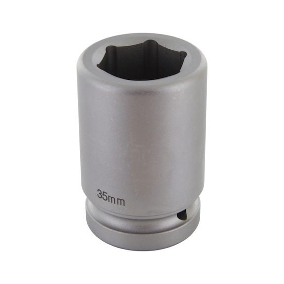 ACTION High-torque socket for high-torque screwdrivers, 1 inch x 35 mm, DO6055S035 - Actuator 1 inch