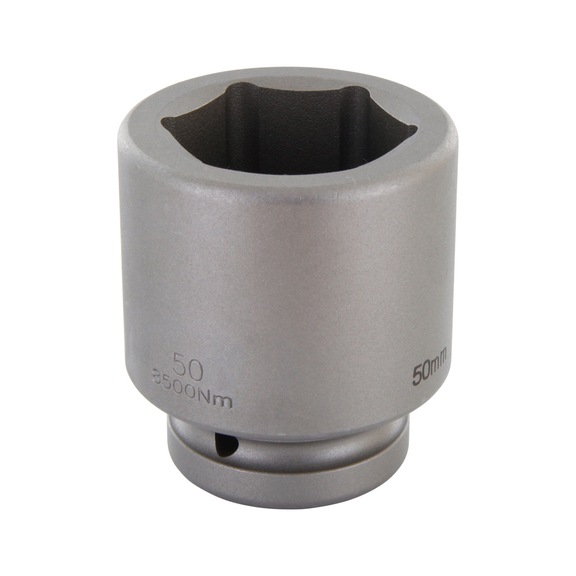 ACTION High-torque socket for high-torque screwdrivers, 1 inch x 50 mm, DO6055S050 - Actuator 1 inch