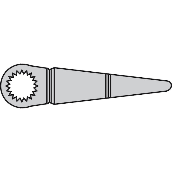 RED ROOSTER Messer 16 mm RR-476 2 St&uuml;ck 475KR16-1-2 - Druckluftwerkzeug (Zubeh&ouml;r, Sonstiges)
