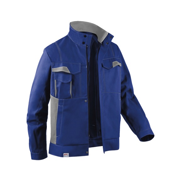 K&Uuml;BLER Jacket, cobalt blue/medium grey, size 58 1345 3411-4695-58 - IMAGE DRESS NEW DESIGN Jacket