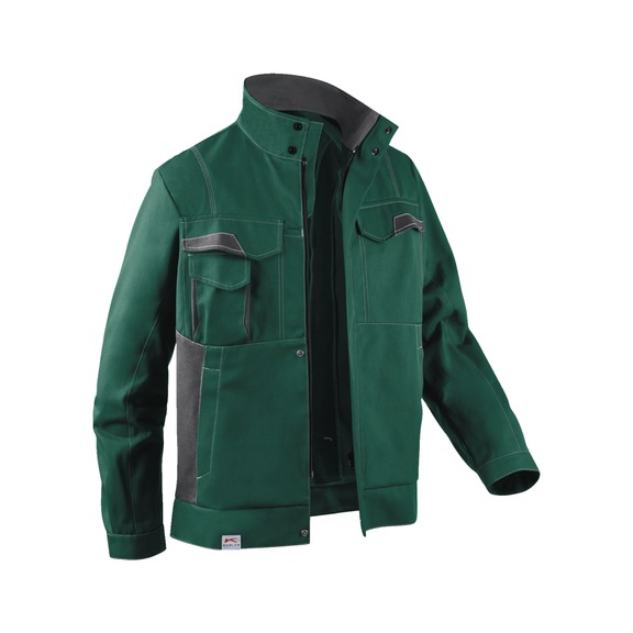 K&Uuml;BLER Jacket, moss green/anthracite, size 48 1345 3411-6597-48 - IMAGE DRESS NEW DESIGN Jacket