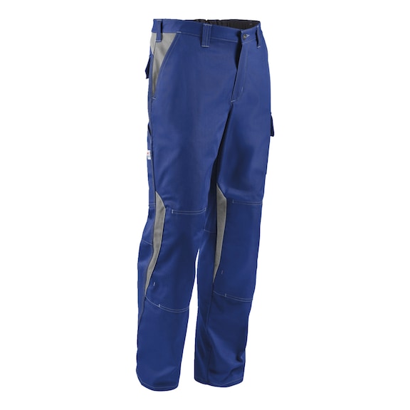 K&Uuml;BLER Trousers, cobalt blue/medium grey, size 32 2346 3411-4695-32 - IMAGE DRESS NEW DESIGN Trousers