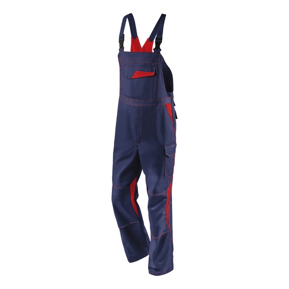 K&Uuml;BLER PSA 2 dungarees, dark blue/medium red, size 110 3347 3411-4855-110 - IMAGE DRESS NEW DESIGN dungarees PPE 2