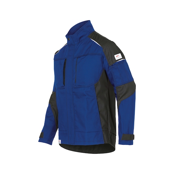 K&Uuml;BLER Jacke kobaltblau/schwarz Gr&ouml;&szlig;e M 1250 3421-4699-M - ACTIVIQ cotton+ Jacke